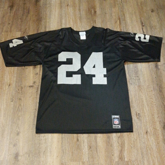 charles woodson raiders jersey stitched